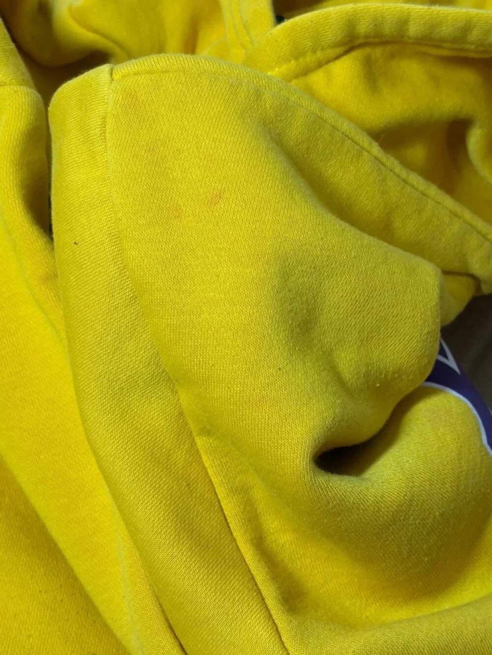 Los Angeles Lakers Yellow Hooded Sweatshirt NBA Logo Western 10-11 years
